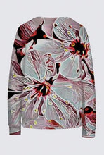 Load image into Gallery viewer, Floral Embosses: Pictorial Cherry Blossoms 01-03 Designer Mosa Sweatshirt