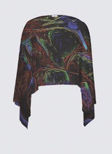 Load image into Gallery viewer, Floral Embosses: Roses 01-01 Designer Claudia Shawl
