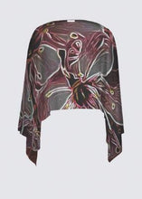 Load image into Gallery viewer, Floral Embosses: Pictorial Cherry Blossoms 01-04 Designer Claudia Shawl