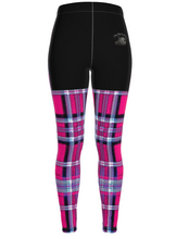 Load image into Gallery viewer, TRP Twisted Patterns 06: Digital Plaid 01-04A Designer Cindy High Waist Leggings