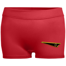 Load image into Gallery viewer, BREWZ Ladies Designer Fitted Moisture Wicking 2.5 inch Inseam Volleyball Shorts (6 Colors)