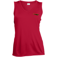Load image into Gallery viewer, BREWZ Ladies Designer Sleeveless V-neck Performance T-shirt (3 Colors)