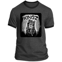 Load image into Gallery viewer, KINGZ 01-02 Men&#39;s Designer Ringer T-shirt (3 colors)
