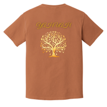Load image into Gallery viewer, Yahuah-Tree of Life 01 Men&#39;s Designer Heavyweight Garment Dyed T-shirt (7 colors)