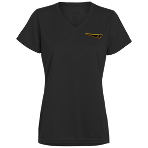 BREWZ Ladies Designer Moisture Wicking V-neck T-shirt (6 Colors)