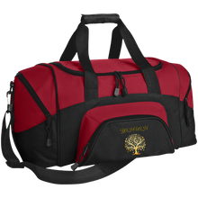 Load image into Gallery viewer, Yahuah-Tree of Life 01 Designer Port &amp; Co.® Small Colorblock Sport Duffel Bag (6 colors)