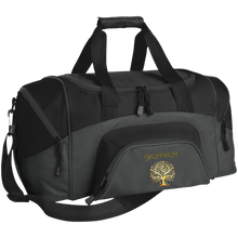 Load image into Gallery viewer, Yahuah-Tree of Life 01 Designer Port &amp; Co.® Small Colorblock Sport Duffel Bag (6 colors)