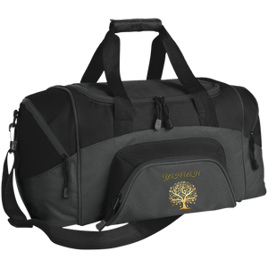 Yahuah-Tree of Life 01 Designer Port & Co.® Small Colorblock Sport Duffel Bag (6 colors)