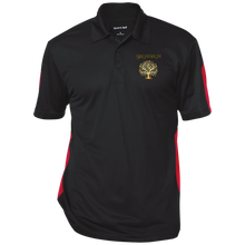 Load image into Gallery viewer, Yahuah-Tree of Life 01 Men&#39;s Designer Performance Textured Three Button Polo Shirt (5 colors)