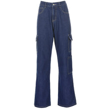 Load image into Gallery viewer, Wide Leg High Waist Multipocket Jeans (3 colors)