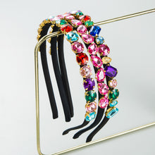 Load image into Gallery viewer, Baroque Color Rhinestone Embellished Headband