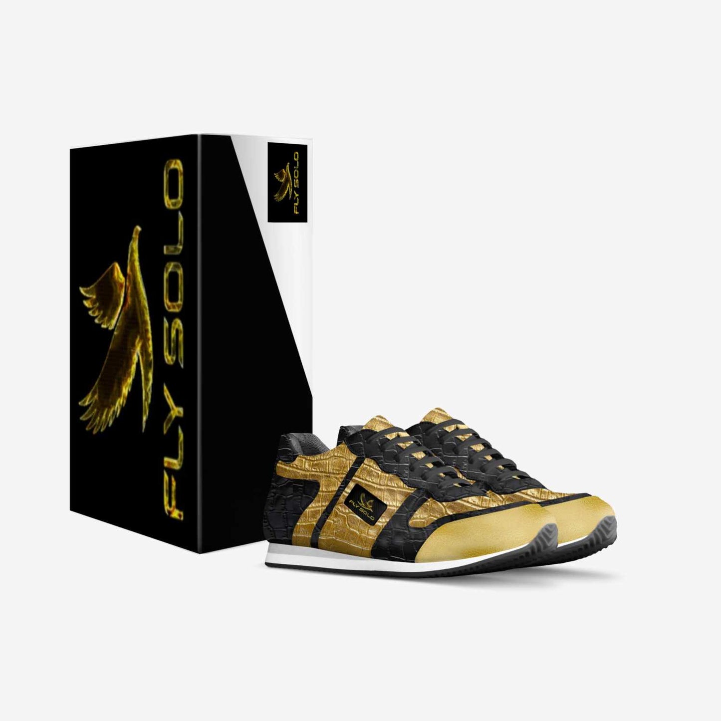 Outspoken Designs 03-02 "Fly Solo" Men's Genuine Italian Leather Vintage Running Trainer