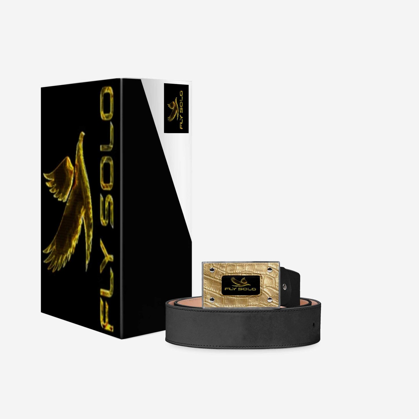 Outspoken Designs 03-02 "Fly Solo" Men's Designer Luxe Belt