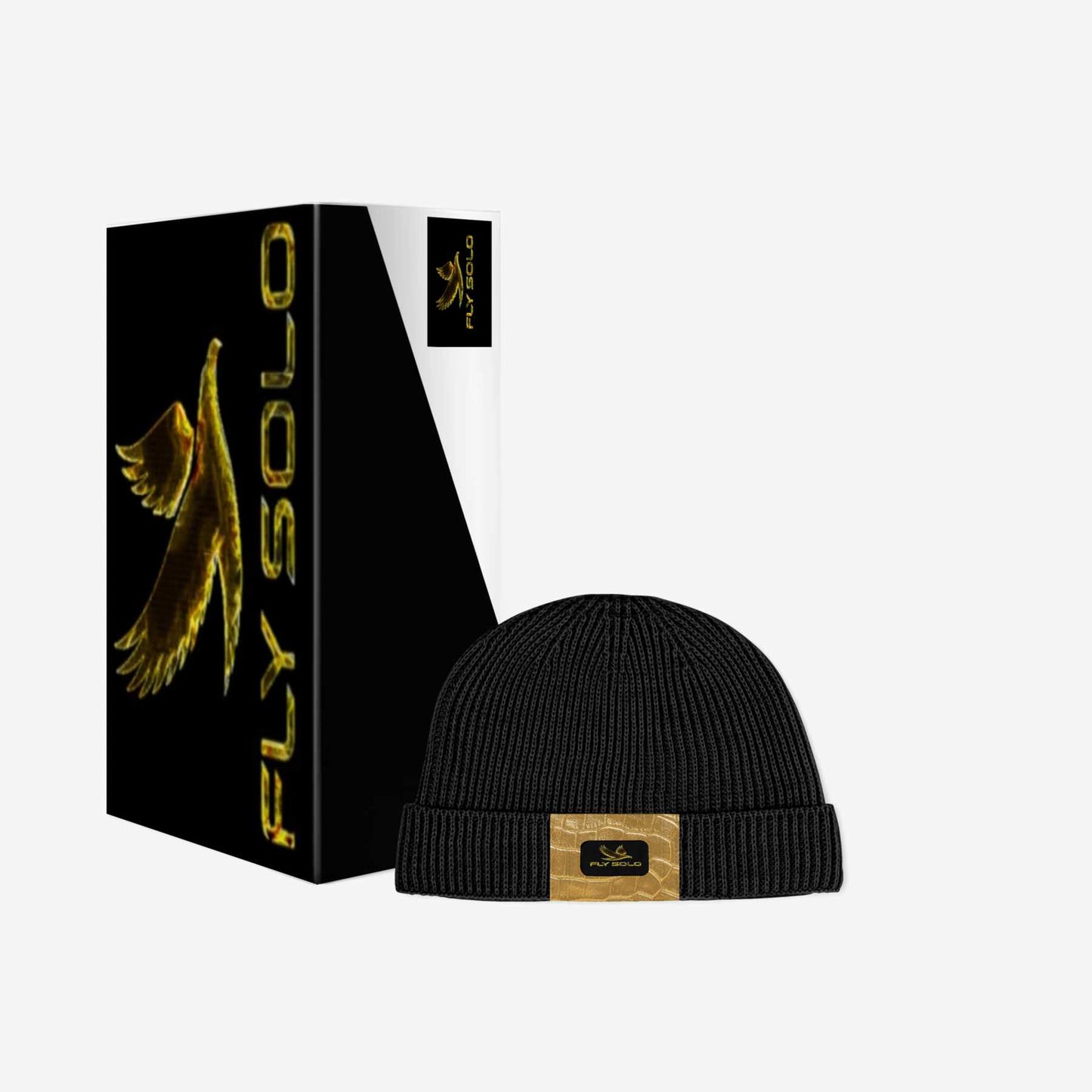 Outspoken Designs 03-02 "Fly Solo" Men's Designer Fashion Cuffed Beanie