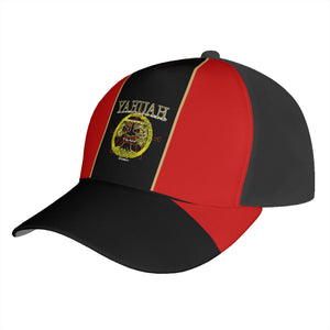 A-Team 01 Red Designer Curved Brim Baseball Cap