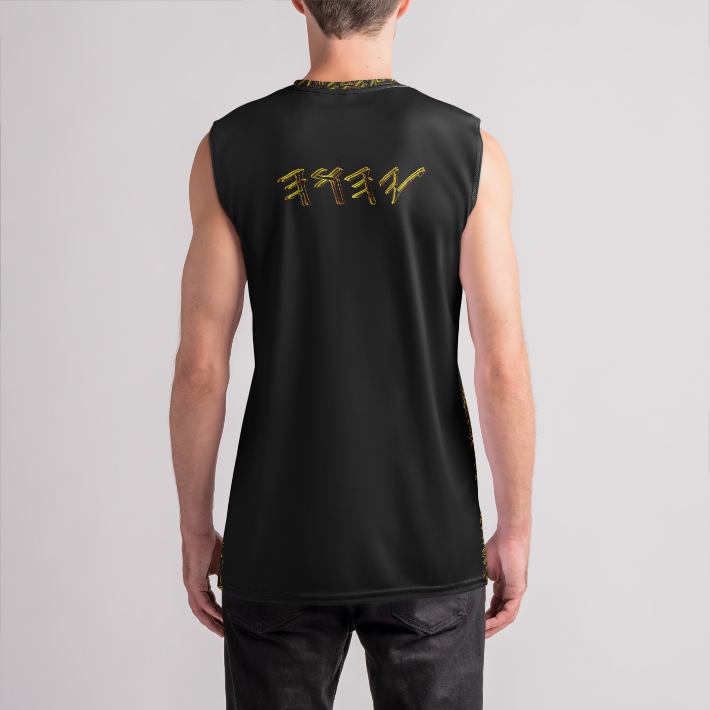 Yahuah Logo 01-01 Men's Designer Muscle Tank