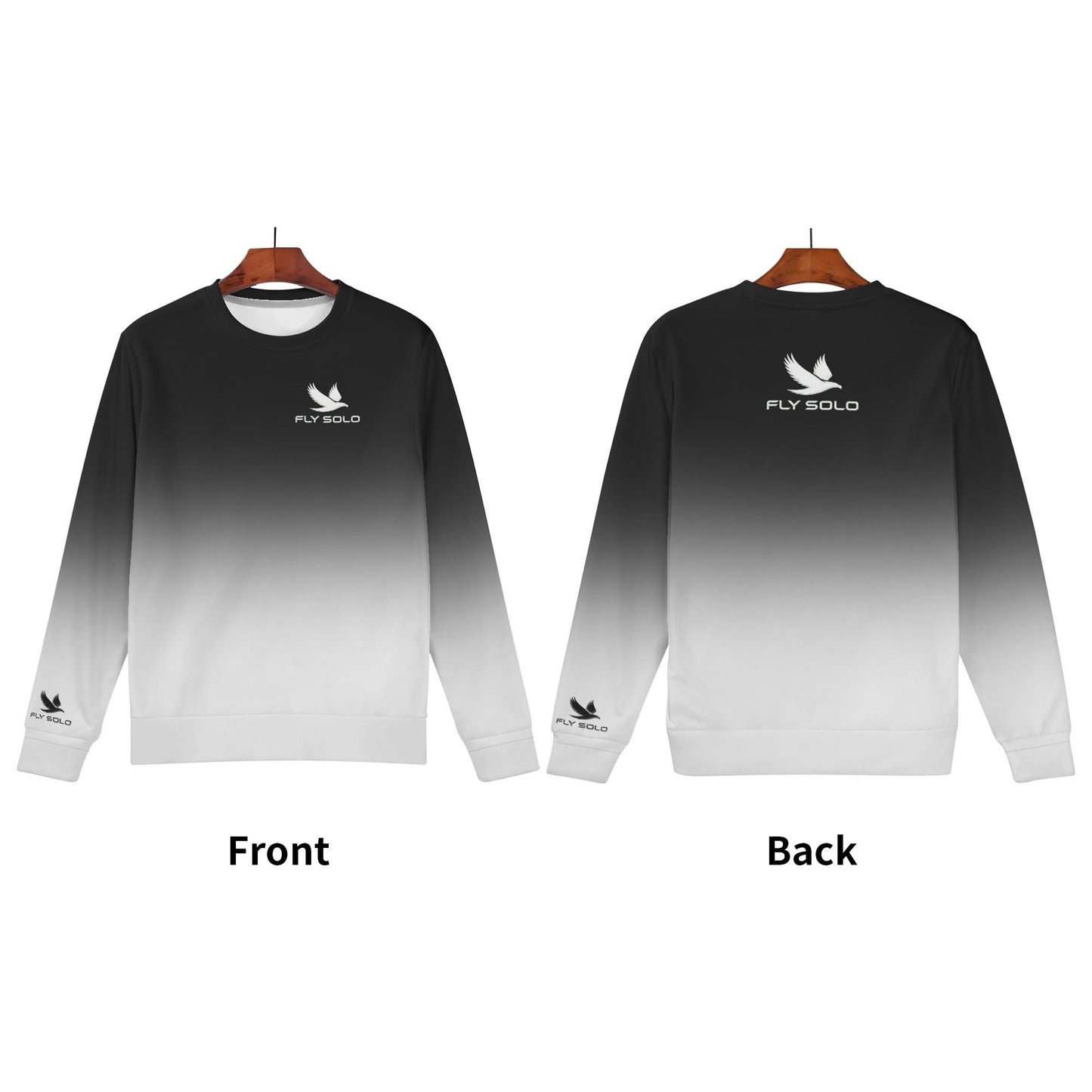 "Fly Solo" Night/Day | Women's Drop Shoulder Sweatshirt