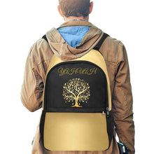Load image into Gallery viewer, Yahuah-Tree of Life 01 Elect Designer Backpack with Side Mesh Pockets