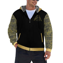 Load image into Gallery viewer, I AM HEBREW 03-01 Men&#39;s Designer Plush Lined Full Zip Hoodie