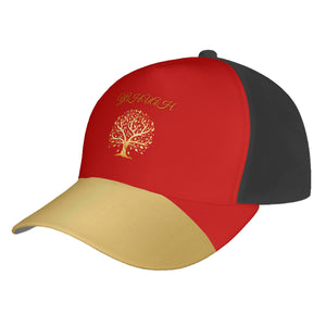 Yahuah-Tree of Life 01 Elected Designer Curved Brim Baseball Cap