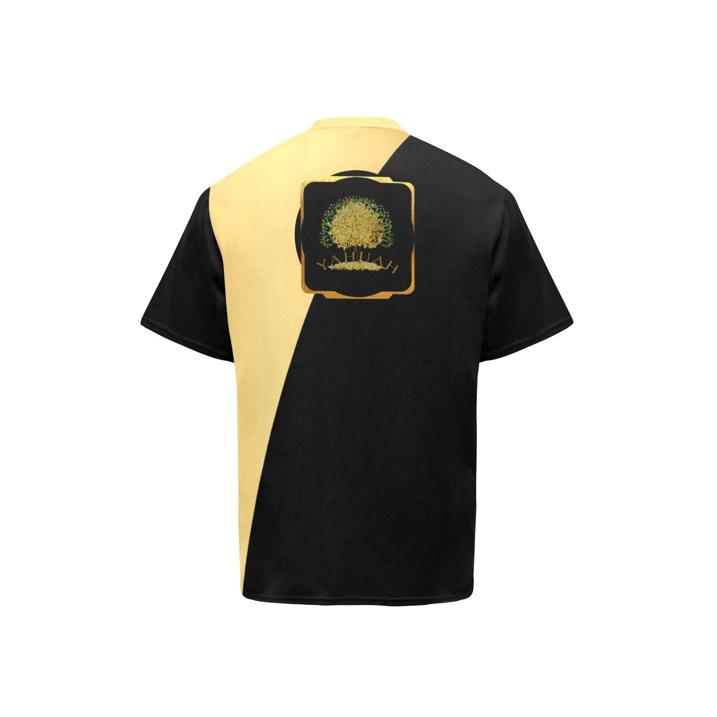 Yahuah-Tree of Life 03-01 Men's Designer Henley Shirt