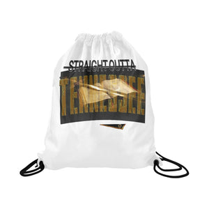 Straight Outta Tennessee 01 Designer Drawstring Bag (Large)