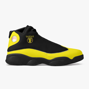 Yahuah-Tree of Life 02-01 Black Sole Unisex  Basketball Sneakers
