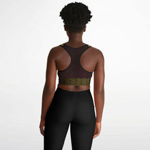 Load image into Gallery viewer, BREWZ Elected Designer Mesh Padded Sports Bra