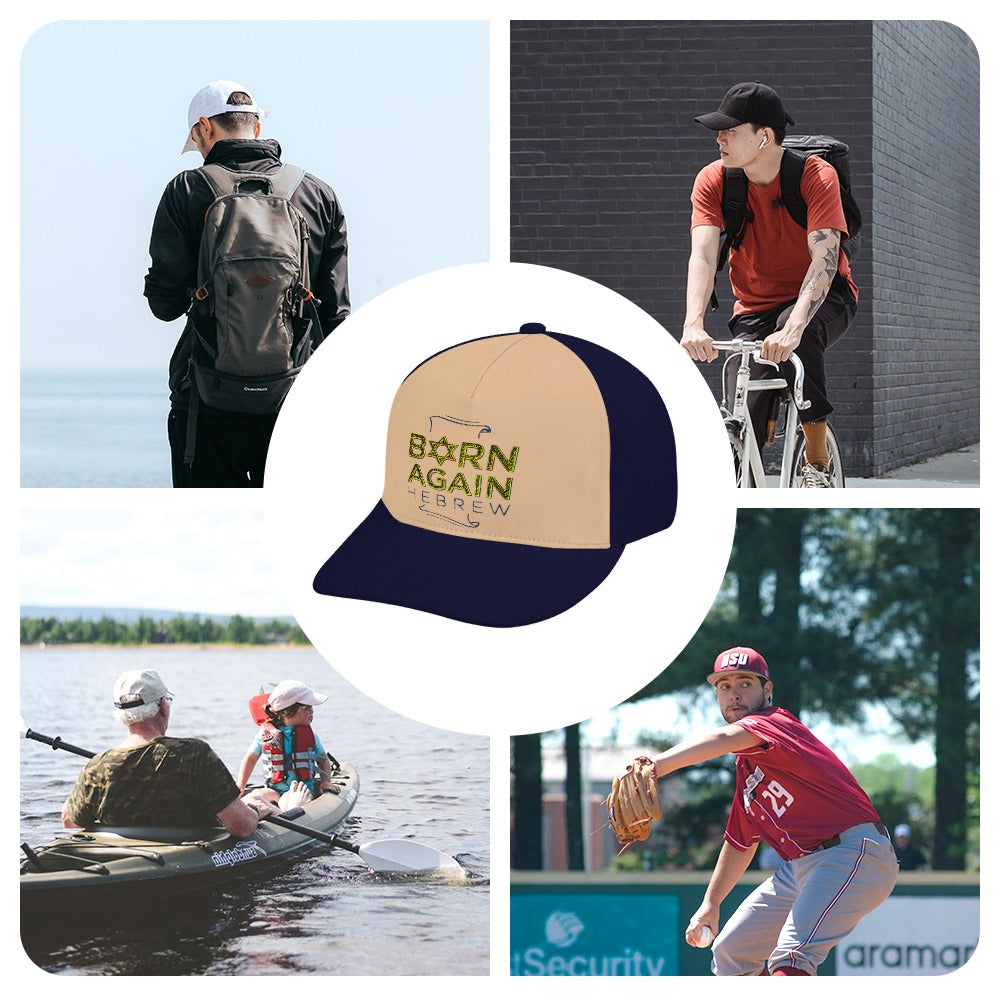 Born Again Hebrew 01-01 Designer Baseball Cap (4 styles)