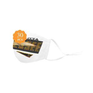 Straight Outta Tennessee 01 Designer Cotton Adjustable Face Mask (30 PCS Filters Included)