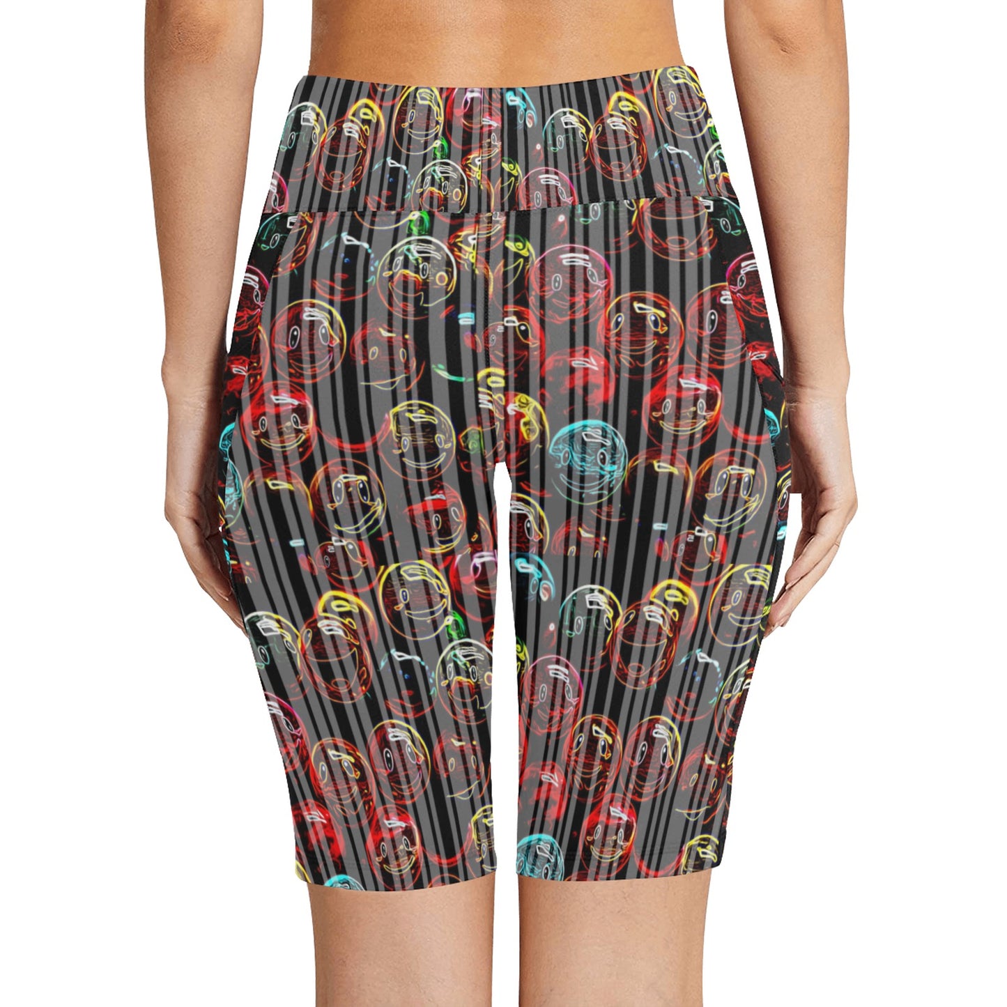 "Lighten Up" (01) | Yoga Shorts with Pockets