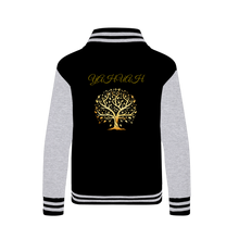 Load image into Gallery viewer, Yahuah-Tree of Life 01 Designer AWDis Varsity Jacket (4 colors)