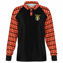 Load image into Gallery viewer, Yahuah Logo 02-01 Men’s Designer Long Sleeve Polo Shirt