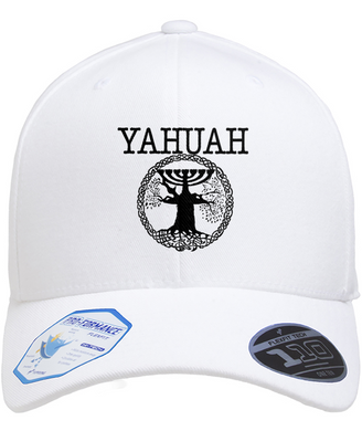 Yahuah-Tree of Life 02-05 Designer Flexfit Embroidered 110C Pro-Formance Baseball Cap (2 colors)