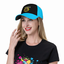 Load image into Gallery viewer, A-Team 01 Blue Designer Curved Brim Baseball Cap