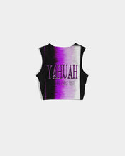 Load image into Gallery viewer, Yahuah-Master of Hosts 01-02 Designer Twist Front Cropped Sleeveless T-shirt