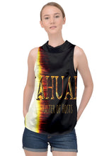 Load image into Gallery viewer, Yahuah-Master of Hosts 01-03 Designer Sleeveless Mock Neck Satin Top