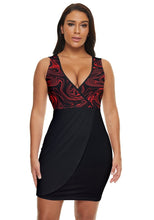 Load image into Gallery viewer, TRP Maze 01-01 Designer Draped Bodycon Dress