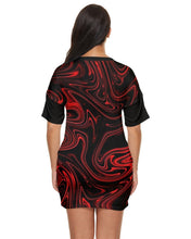 Load image into Gallery viewer, TRP Maze 01-01 Designer Round Neck Bodycon Mini Dress