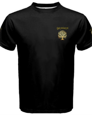 Yahuah-Tree of Life 01 Men's Designer Cotton T-shirt
