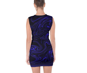 TRP Maze 01-02 Designer Lace Up Front Bodycon Mini Dress