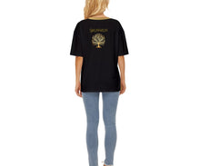 Load image into Gallery viewer, Yahuah-Tree of Life 01 Elect Ladies Designer Oversized Basic Cotton Blend T-shirt
