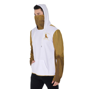 Yahusha-The Lion of Judah 01 Voltage Men's Designer Pullover Hoodie with Face Mask