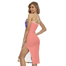 Load image into Gallery viewer, Insect Models: Beautiful Butterfles 01 Designer Criss Cross Back Cami Midi Dress