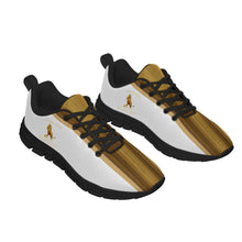 Load image into Gallery viewer, Yahusha-The Lion of Judah 01 Voltage Men&#39;s Mesh Black Sole Sports Shoes