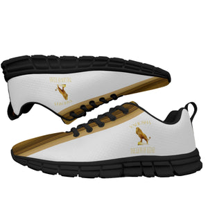 Yahusha-The Lion of Judah 01 Voltage Men's Mesh Black Sole Sports Shoes