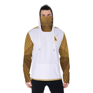 Yahusha-The Lion of Judah 01 Voltage Men's Designer Pullover Hoodie with Face Mask