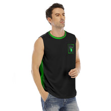 Load image into Gallery viewer, Hebrew Mode - On 01-07 Men&#39;s Designer Sleeveless T-shirt