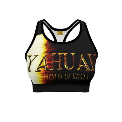 Yahuah-Master of Hosts 01-03 Designer Sports Bra