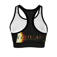 Load image into Gallery viewer, Yahuah-Master of Hosts 01-03 Designer Sports Bra